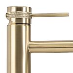 Umývadlová batéria REA Lungo Grip  - brúsené zlato, nízka – Obrázok 6