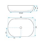 Umývadlo na dosku Rea Lisa – Obrázok 6