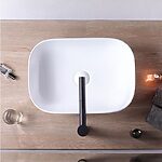 Umývadlo na dosku Rea Belinda White Mat – Obrázok 2