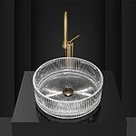 Umývadlo na dosku Rea Ingrid Transparent – Obrázok 4