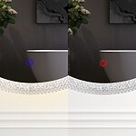 Zrkadlo LED 60cm YH-3563 – Obrázok 5