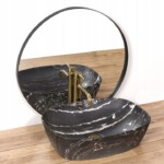 Umývadlo na dosku Rea Freja Black – Obrázok 3