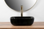 Umývadlo na dosku REA BELINDA Mini Black – Obrázok 5