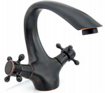 Umývadlová bateria Rea Retro Old Black