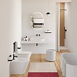 Umývadlo REA IRIS 71 CM White na dosku - konglomerát – Obrázok 7