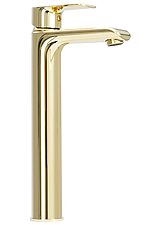 Umývadlová batéria REA BLOOM - zlatá, vysoká – Obrázok 3