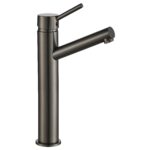 Umývadlová batéria REA LUMI GUN - matná šedá vysoká