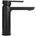 Umývadlová batéria REA ARGUS - čierna, nízka – Obrázok 2