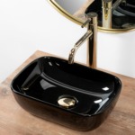 Umývadlo na dosku REA BELINDA Mini Black – Obrázok 3