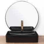 Umývadlo na dosku AVIA Black Mat – Obrázok 3