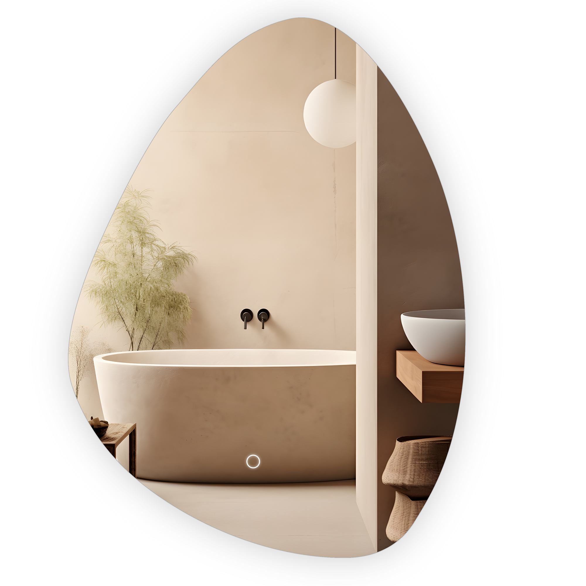 8c3441922294b2a78ed092a5c89d4c53 Zrkadlo LED 80x60cm YH-3347 – Obrázok 1