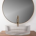 Umývadlo na dosku Rea Ingrid Transparent – Obrázok 7