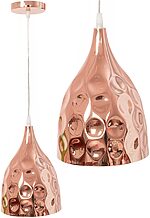 Zrkadlová závesná lampa APP276-1CP Pink Gold