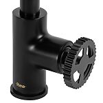 Umývadlová batéria REA VERTIGO SIDE - matná čierna – Obrázok 2