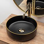 Umývadlo na dosku Rea Sami BLACK MAT – Obrázok 4