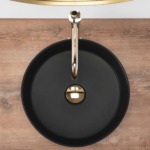 Umývadlo na dosku Rea Sami BLACK MAT – Obrázok 5