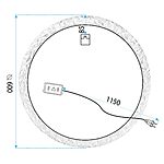 Zrkadlo LED 60cm 107 – Obrázok 9