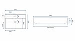 Umývadlo na dosku REA GINA 60 – Obrázok 5