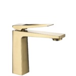 Umývadlová batéria REA PARKER Brush Gold Low