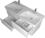 PRO TRAFFIC / SMILE 120 dvoj-umývadlo Zásuvková – Obrázok 2