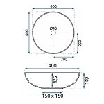 Umývadlo na dosku Rea Etno – Obrázok 5