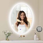 Zrkadlo LED 60x80cm WWA – Obrázok 5