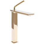 Umývadlová batéria REA MODO - zlato, vysoká