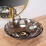 Umývadlo na dosku REA ARCTIC BLACK – Obrázok 4