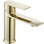 Umývadlová batéria REA Veneta Gold Nízka – Obrázok 3