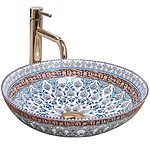 Umývadlo na dosku REA ARTE - modré