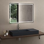 Umývadlo REA Archi 90 CM Grey MATT na dosku - konglomerát – Obrázok 4