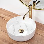 Umývadlo na dosku REA SAMI Nature Marble – Obrázok 4