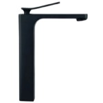 Umývadlová batéria REA SONIC - matná čierna, vysoká