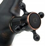 Umývadlová bateria Rea Retro Old Black – Obrázok 5