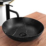 Umývadlo na dosku REA FIBO Black Matt – Obrázok 2