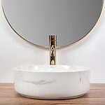 Umývadlo na dosku REA SAMI Nature Marble – Obrázok 5