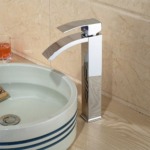 Umývadlová batéria REA ENZO - chróm, vysoká – Obrázok 5