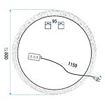 Zrkadlo LED 80cm 108 – Obrázok 9