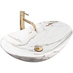 Umývadlo na dosku REA ROYAL Aiax - Mramor
