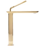 Umývadlová batéria REA MODO - zlato, vysoká – Obrázok 2