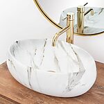 Umývadlo na dosku REA LINDA - lesklá láva – Obrázok 4