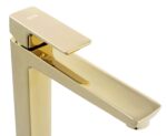 Umývadlová batéria REA ORIX - zlato, vysokáBATERIE REA Orix Zlatá Vysoká – Obrázok 2