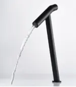 Umývadlová batéria REA ZEN - matná čierna vysoká – Obrázok 4