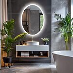 Zrkadlo LED 60x80cm WWA – Obrázok 6