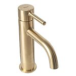 Umývadlová batéria REA LUNGO - brúsené zlato, nízka – Obrázok 5