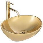 Umývadlo na dosku REA SOFIA - zlaté