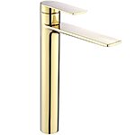 Umývadlová batéria REA STORM - zlatá, vysoká