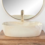 Umývadlo na dosku REA FREJA BIANCO – Obrázok 4