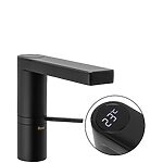 Umývadlová batéria REA AMAR LCD - čierna, nízka