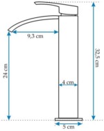 Umývadlová batéria REA ENZO - chróm, vysoká – Obrázok 6